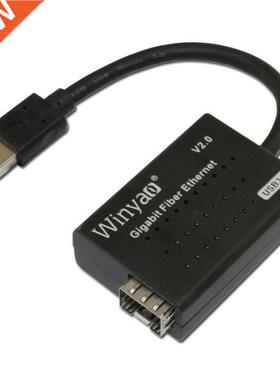 SFP NIC Fiber Channel Gigabit Ethernet to USB3.0 Adapter Chi