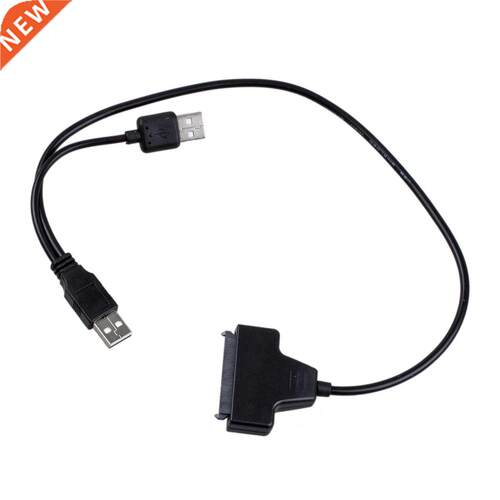USB 2.0 to SATA Serial ATA 15+7 22P Adapter Cable For 2.5