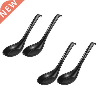 4pcs Melamine Japanese Style Spoons Rice Scoops Soup Spoons
