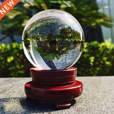 80/100mm Clear K9 Crystal Ball Healing Sphere Photography
