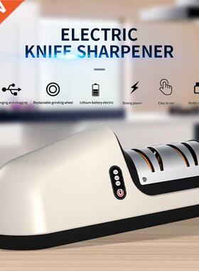 Kitchen Knife Sharpening Stone Two Stages Diamond 4 Slot