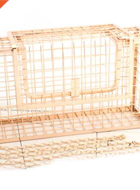 Chain Cross-body Cage Bag Evening Bag Metal Hollow-out Clutc