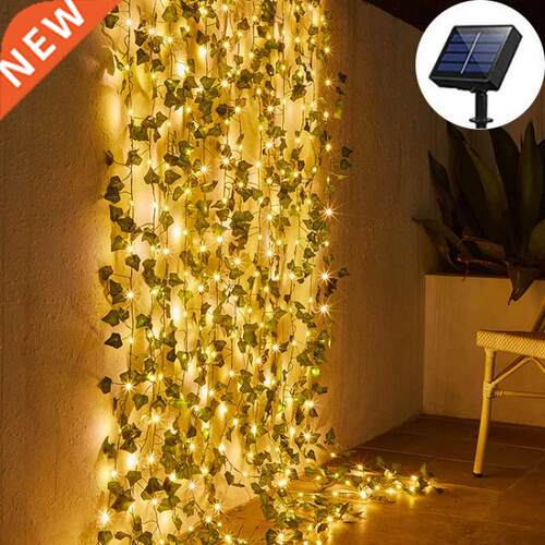 Solar Lights Fairy Maple Leaf 10/5/2M Waterproof Outdoor Gar
