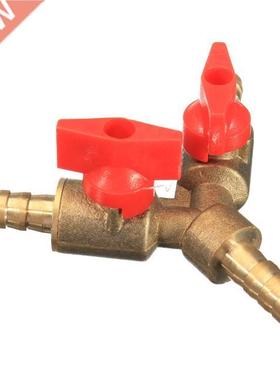 5/16 8mm Brass Y -Way Shut off Ball Valve Fitting Hose Bar