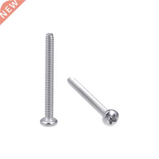 100Pcs M2x20mm Machine Screws Pan Phillips Cross Head Screw