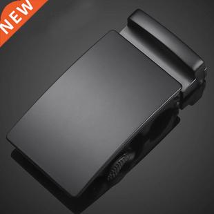 Men's Alloy Automatic Belt Buckle High quality Black metal b