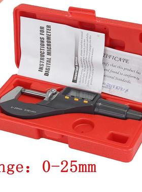 LCD Outside Micrometer 0-1