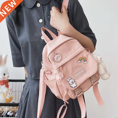 Small Backpack Women Cute Multifunctional Dual-use School Ba