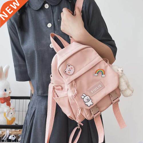 Small Backpack Women Cute Multifunctional Dual-use School Ba