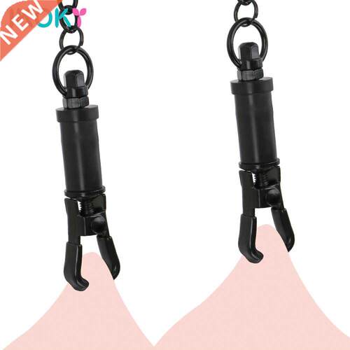 IKOKY Adjustable Metal Nipple Clips Adult Games Breast Bonda