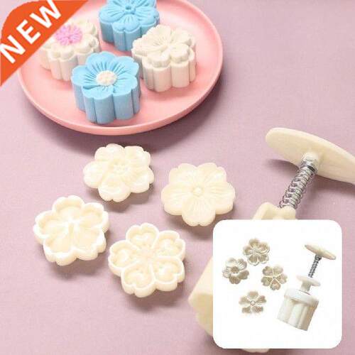 Great Pastry Mould Food Gre Plastic 3D Cherry Sakura