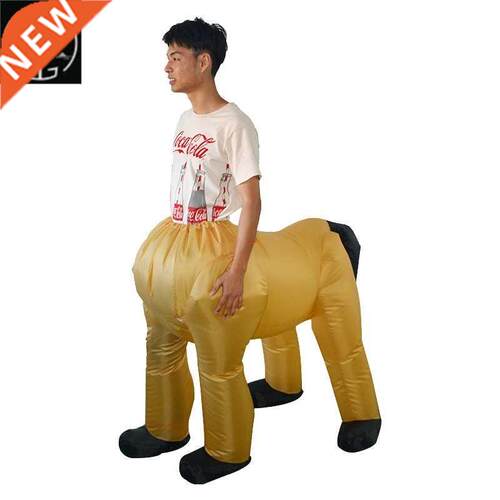 bust horse inflatable suit spoof ball props costume