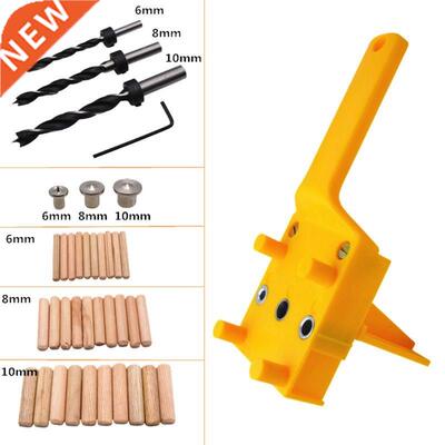41pcs/set Handheld Woodworking Dowel Jig Guide For 6 8 10mm