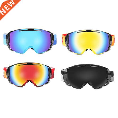 New Ski Goggles Soft Sponge Skiing Goggle Adjustable