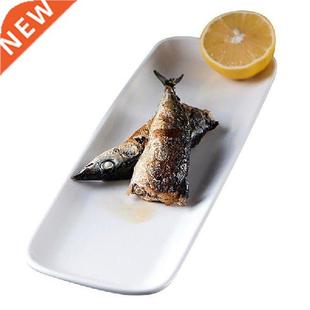 Simple European Style Marble Plates Ceramic Dinner Set