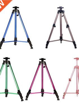 1Pc Color Aluminum Alloy Easel Small Hand Crank Portable Tel