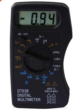 Dgtal Multmeter AC DC Voltage Current Resstance Dode Te