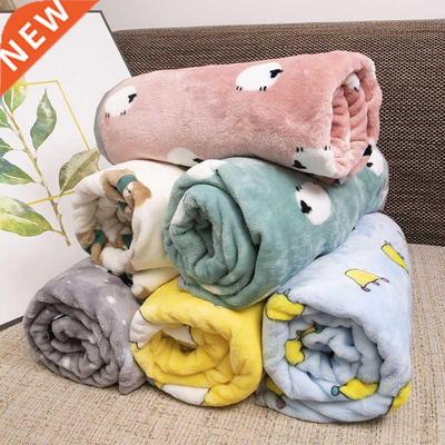 Soft flannel dog blanket winter warm and comfortable pet bed
