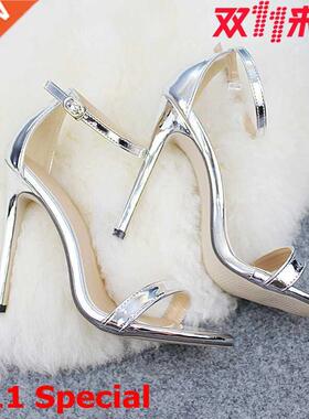 35-43大码女士高跟凉鞋Plus-size high-heeled sandals for women