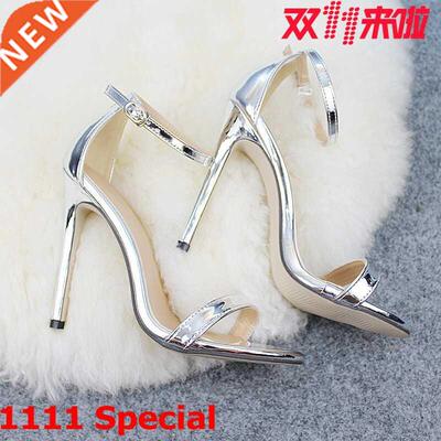 35-43大码女士高跟凉鞋Plus-size high-heeled sandals for women
