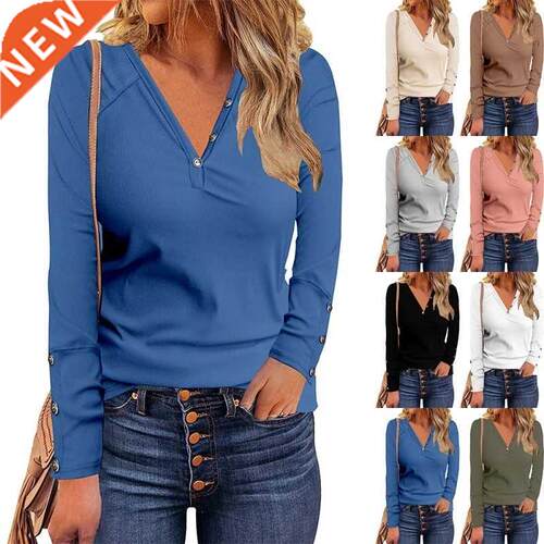 Long Sleeve Pullover Autumn Tee Korean Style T Shirt Women