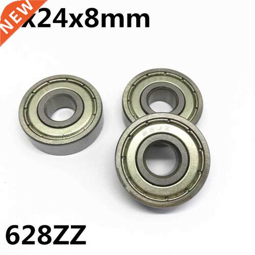 50Pcs 628ZZ 628-2RS 628-2Z R-2480ZZ ball 8x24x8 mm Deep groo