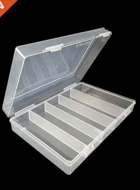 Rectangular Clear Plastic Storage Box Collection Case