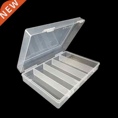 Rectangular Clear Plastic Storage Box Collection Case