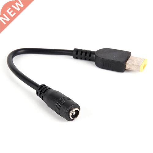1pc 5.5*2.5mm Female Interface Round Jack to Square Plug
