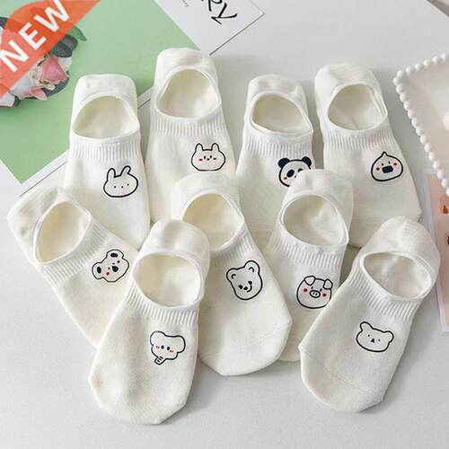 10 pieces = 5 Pairs/lot Rabbit Cow Heart Animal socks Cotton