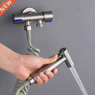 2pcs Stinless Steel Bthroom Spryer Toilet Het-resistnt