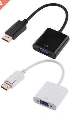 1080P Displayport DP Male To VGA Female Adapter Converter Ca