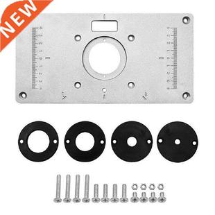 Multifunctional Aluminium Router Table Insert Plate