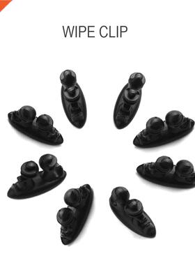 8pcs Wire USB Cable Holder Tie Clip Fixer Hephone Cable Or