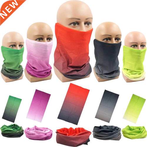 100% Polyester Solid color Microfiber Tubular Multifunction
