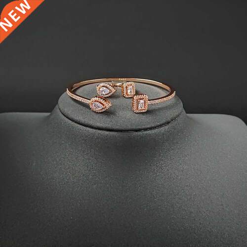 2pcs Per Set 2022 New Luxury Marquise Princess silver color