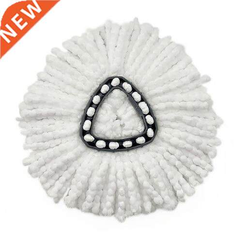 60 Rotation Triangular Cedar Spin Mop Head Pad Mop