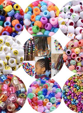 Colorful Beads Faion Big Hole Beads Kids  Bracelet Nec