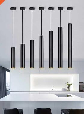 Dimmable LED Pendant Light Long Tube lamp Cylinder Pipe Hang