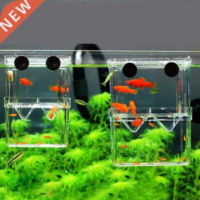 Acrylic Fish Tank Breeding Isolation Box Aquarium Hatchery I