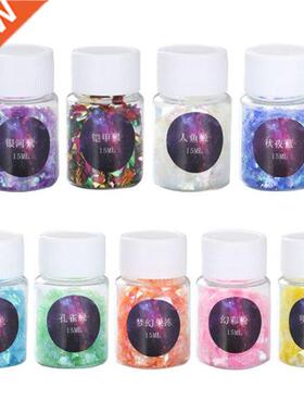 Colorful ell Sugar Broken Pieces Flaing Debris Resin Jew