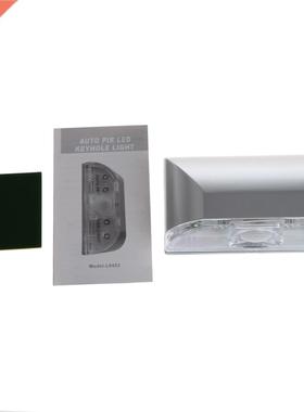 IR 4 LED Lmp Keyhole Light PIR Infrred Sensor Motion Detec