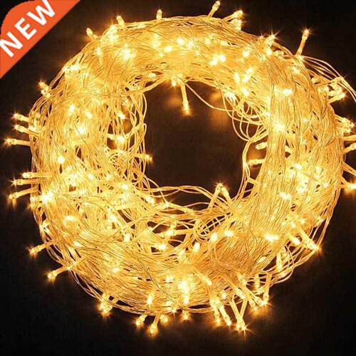 220V LED Fairy Light Chrimas Outdoor ring Lights Garland