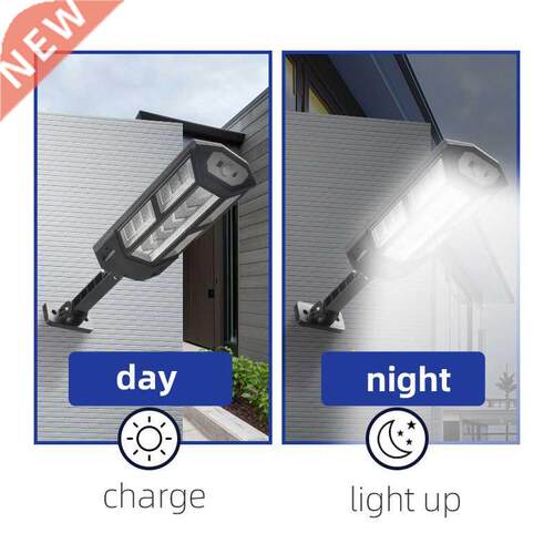 1~2PC Solar Wall Light Outdoor LED Street Lamps 2000W PIR Mo