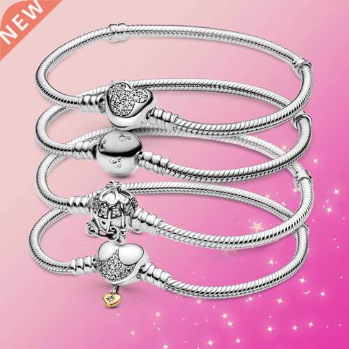 925 sterling Silver Bracelet Moments Spkling Moments Mous