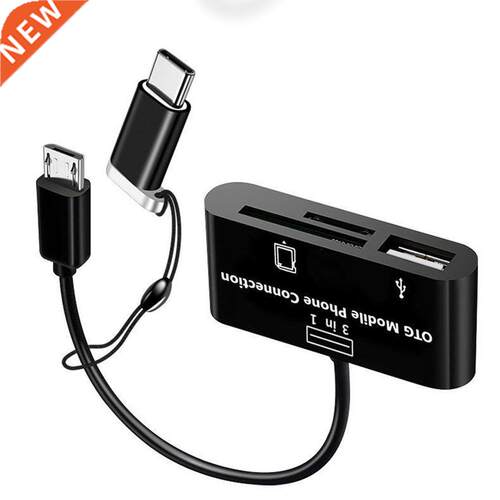 OTG Adapter Universal Type-c Micro  In 1 USB Memory Card TF