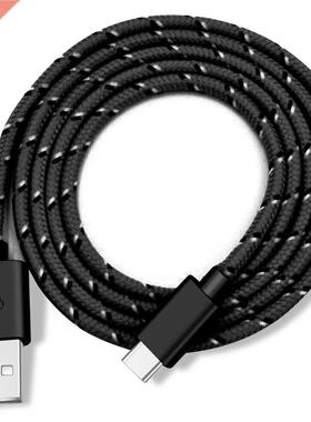USB Type C Cable for Samsung S20 S21 Xiaomi Nylon Braided Mo