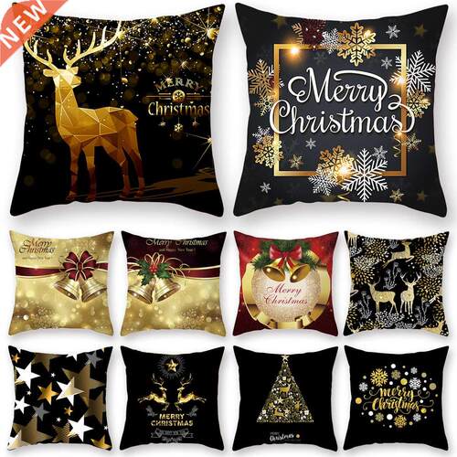 Merry Christmas Cushion Cover Ornaments Christmas Decoration