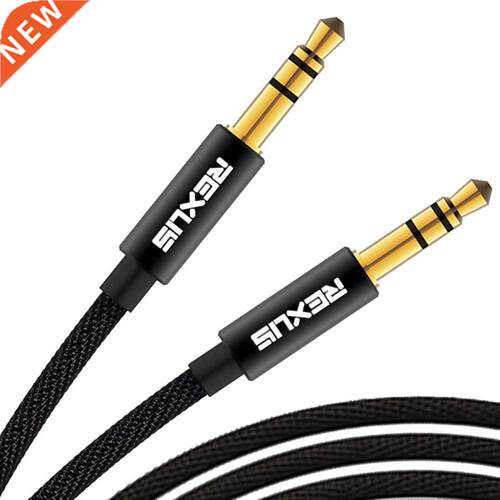 1m/1.8m/3m/5m Gold Plated Plug 3.5mm Aux Cable Male To Male