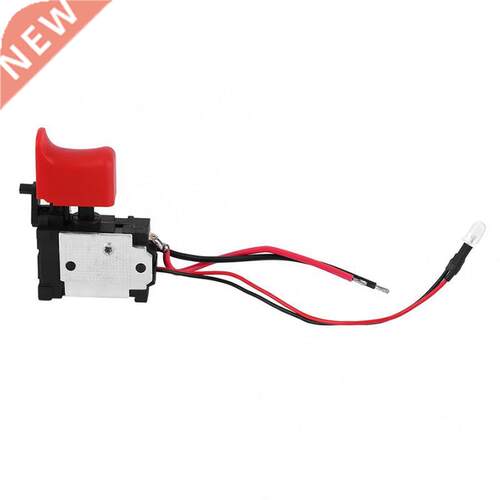 Black Adjustable CW/CCW Electric Drill Trigger Switch 7.2V-2